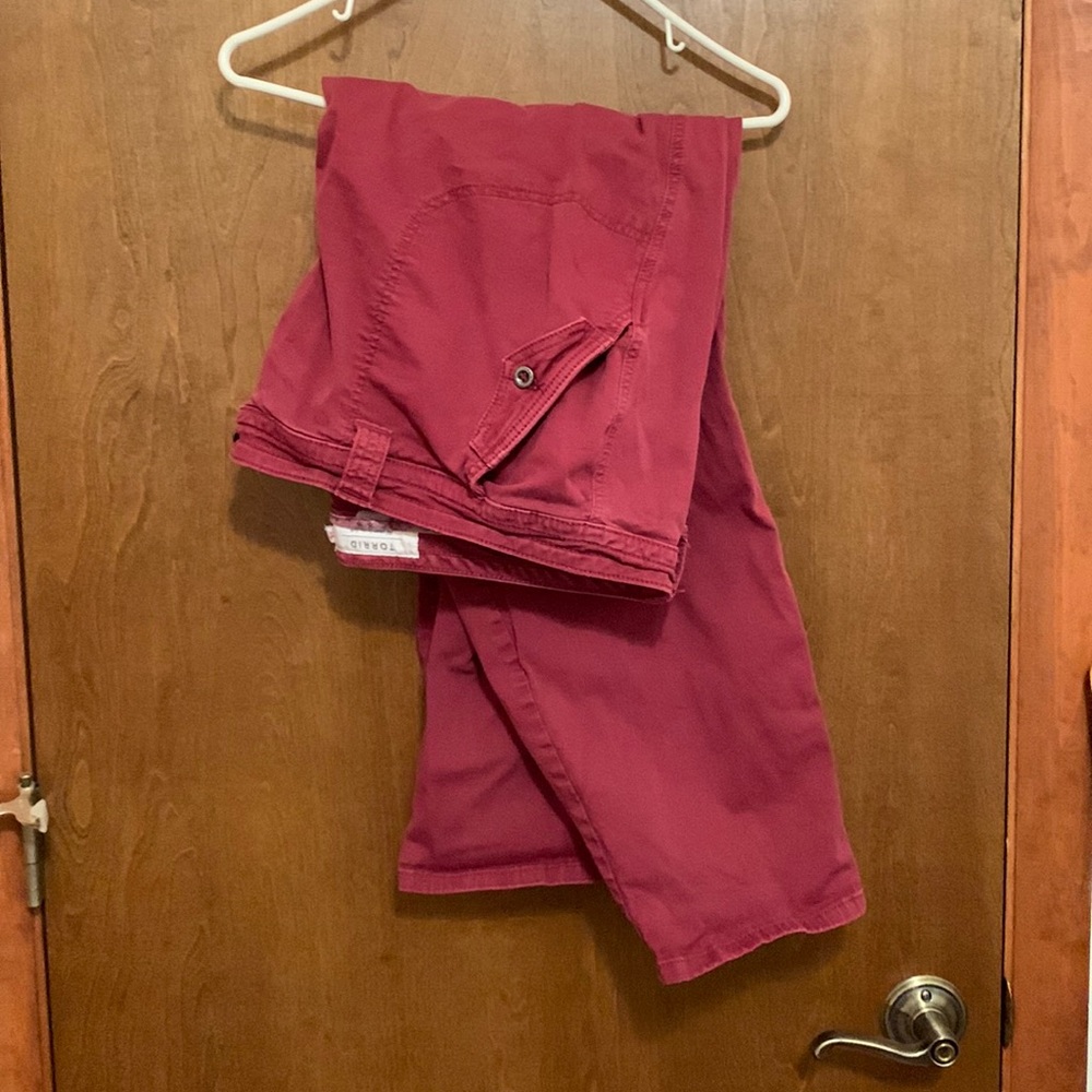 Torrid size 24 maroon regular jeans